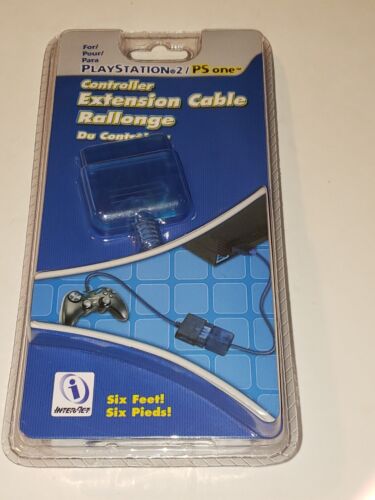 PlayStation 2 PS2 PSone ps1 Controller 6 ft Extension Cable cip sealed - Picture 2 of 3