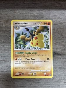 Pokémon TCG Wormadam Sandy Cloak Secret Wonders 42/132 Regular Rare
