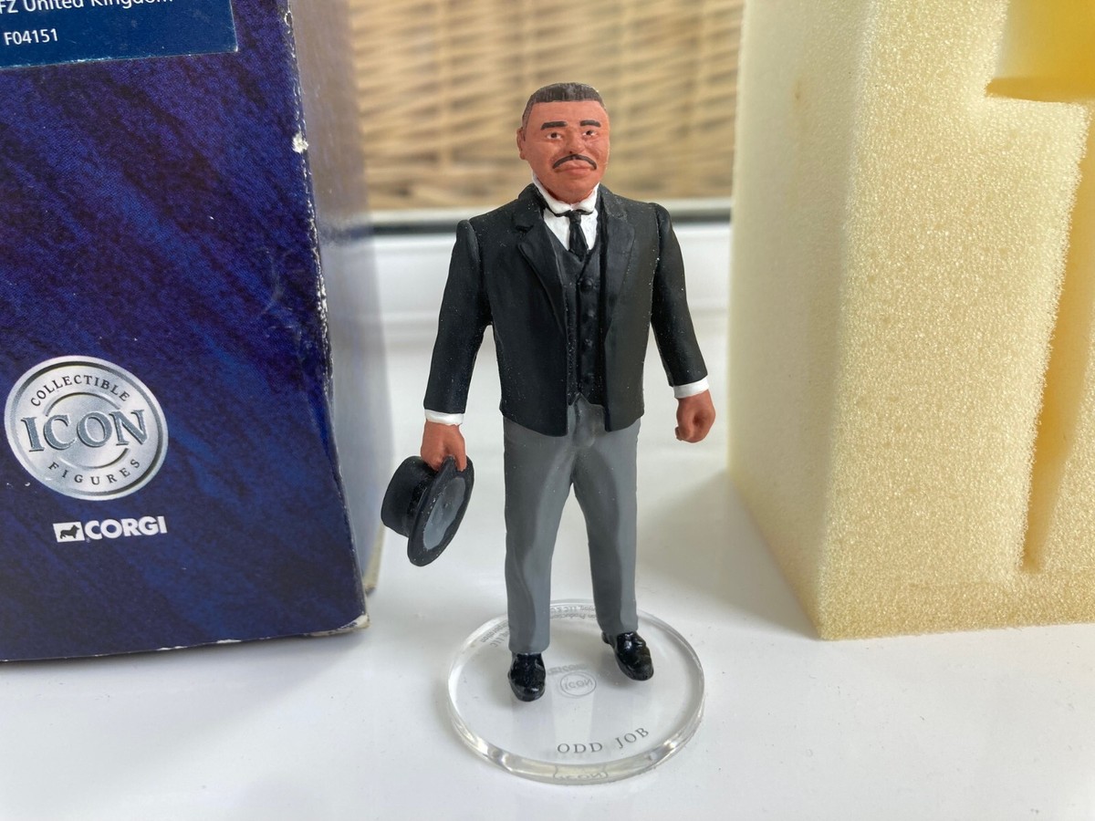 Odd Job Corgi Icon James Bond Figure F04051 Boxed VGC Collectible 
