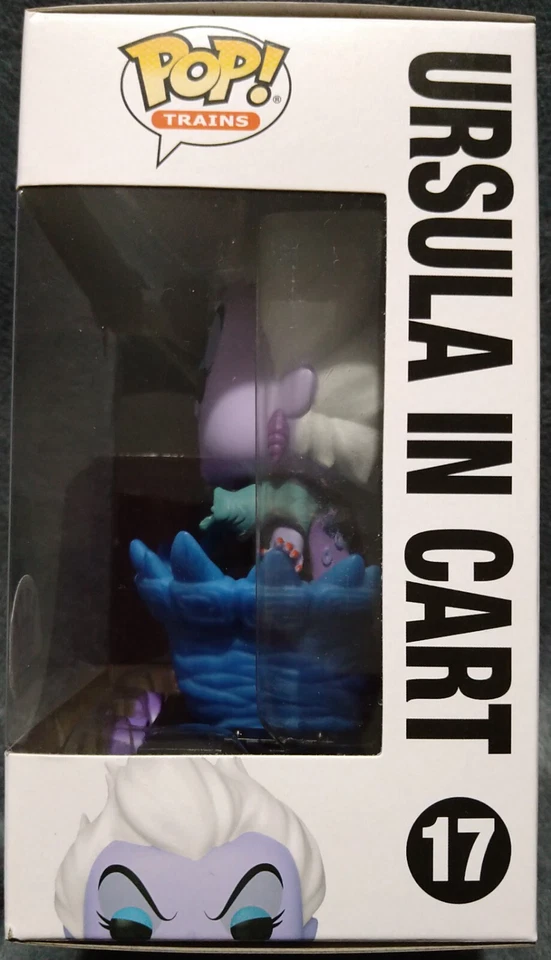 Disney Villains Ursula In Cart #17 Pop Vinilo Funko Exclusivo Foto 2 de 4