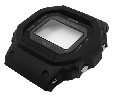 Casio G-Shock Gehäuse CASE/CENTER ASSY Mineralglas schwarz GW-B5600BC