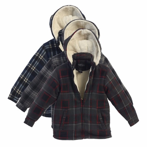 Boys Hoodie Jacket Kids Winter Warm 