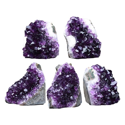 50~200G Natural Amethyst Quartz Geode Crystal Cluster Healing Decor Home New Hot - Picture 4 of 16