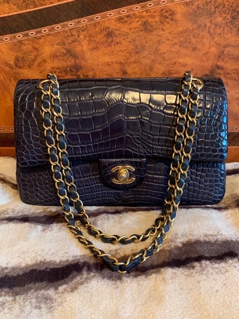 CHANEL, Bags, Chanel Alligator Medium Gabrielle Hobo Bag