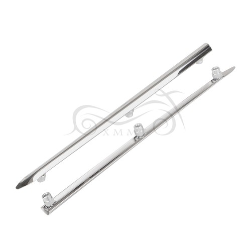 Front Fender Tip +Spear Trim For Harley Heritage Softail Electra Glide Road King - Picture 12 of 12