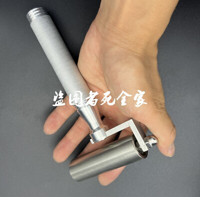 #ad Solid Stainless Steel Wallpaper Seamed Hand Roller Wall Paper Pressure Tool Home $32.50