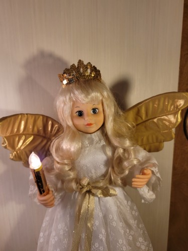 Rennoc années 80 Best Little People Animé Ange Fille Noël 26" - Photo 6 sur 14