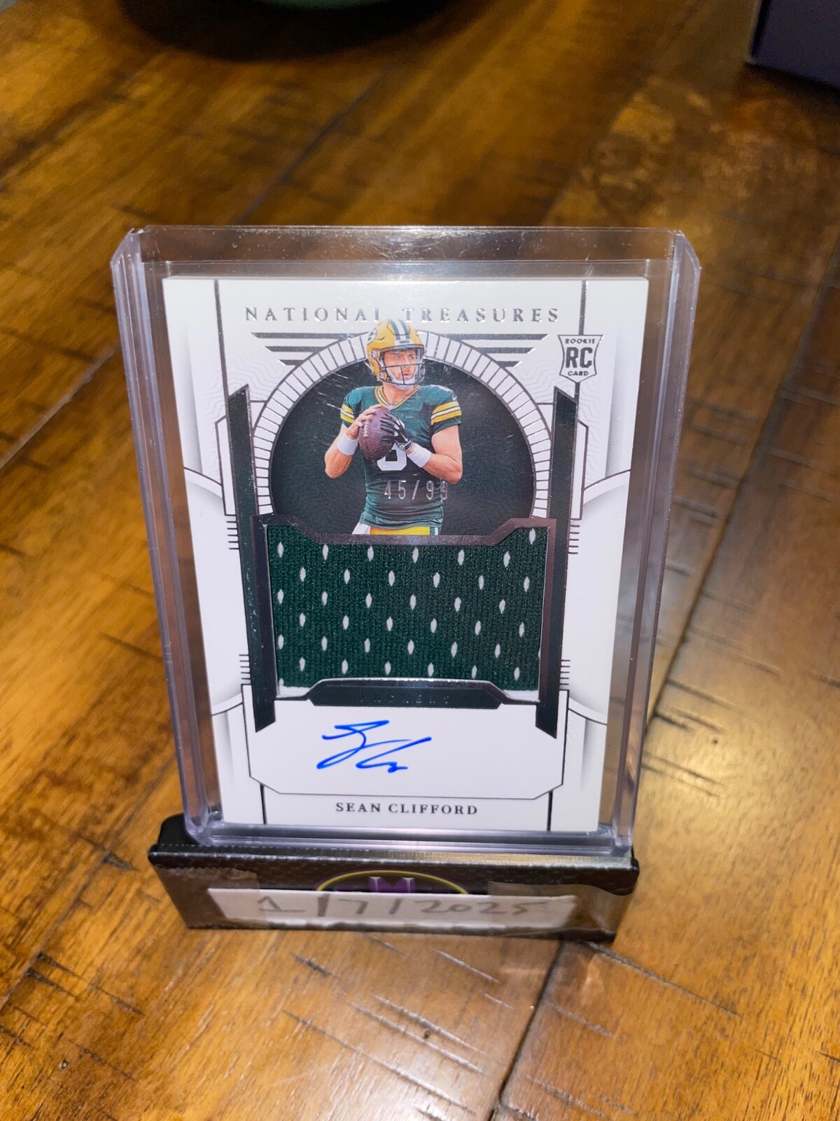 2023 National Treasures Sean Clifford TRUE RPA 45/99 Rookie Patch Auto #188