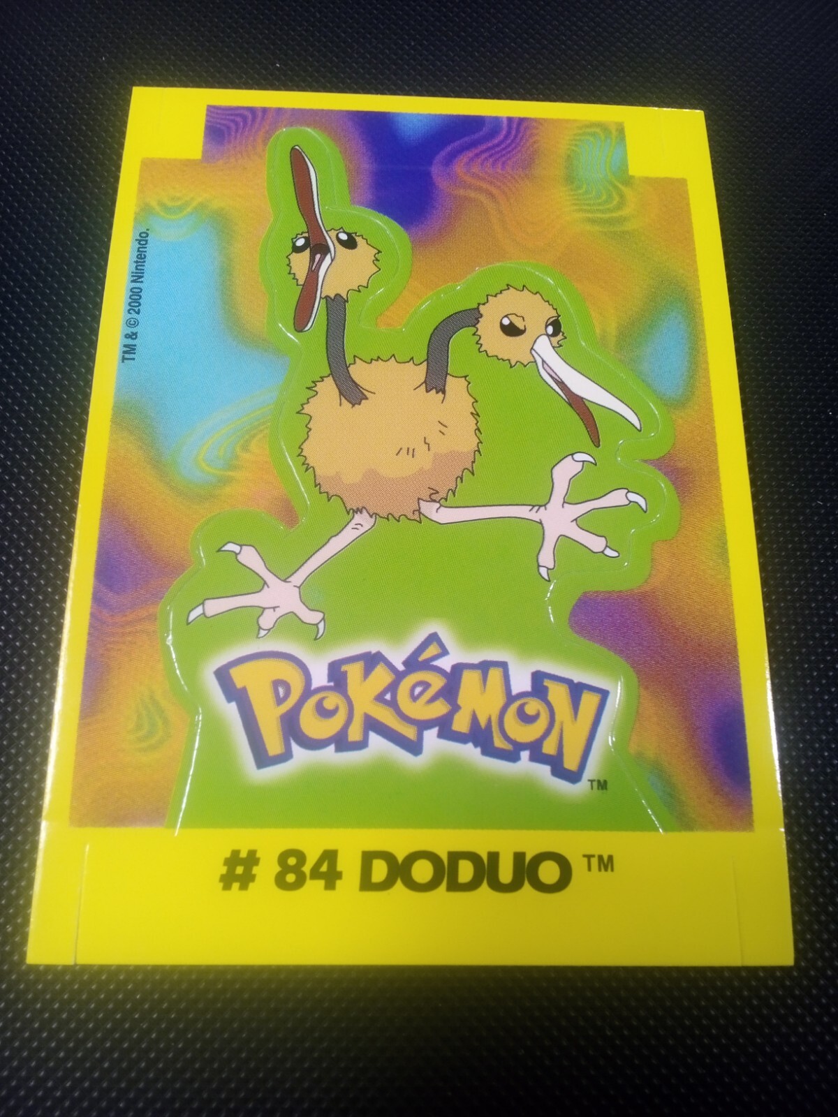 2000 Pokemon Navarrete Kanto Peru Buildable Card Doduo #84 Vintage US Seller