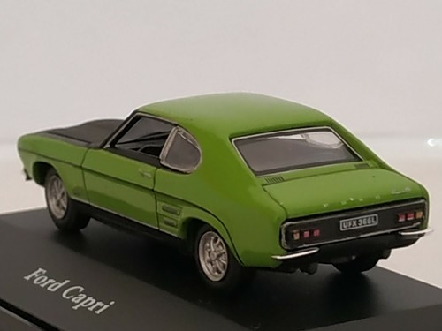 1/72 FORD CAPRI VERDE Y NEGRO COCHE DE METAL A ESCALA SCALE CAR DIECAST 1/64 - Imagen 4 de 7