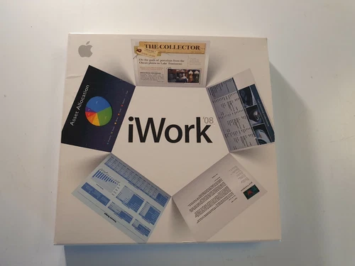 Apple iWork 08 Retail (French / Francais) for Mac OS X 10.4.10 and up!