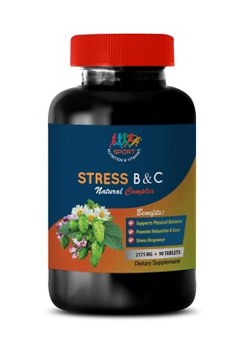 gut health supplement - STRESS NATURAL COMPLEX - a blood pressure pill 1 BOTTLE