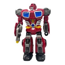 2012 Transformer 14" Talking Giant Robot Lights Happy Kid Toy Group - NO Walking