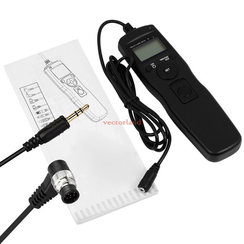 Time lapse intervalometer remote timer shutter For Nikon D1 D2 D3 D700 D300 D200 - Picture 2 of 5