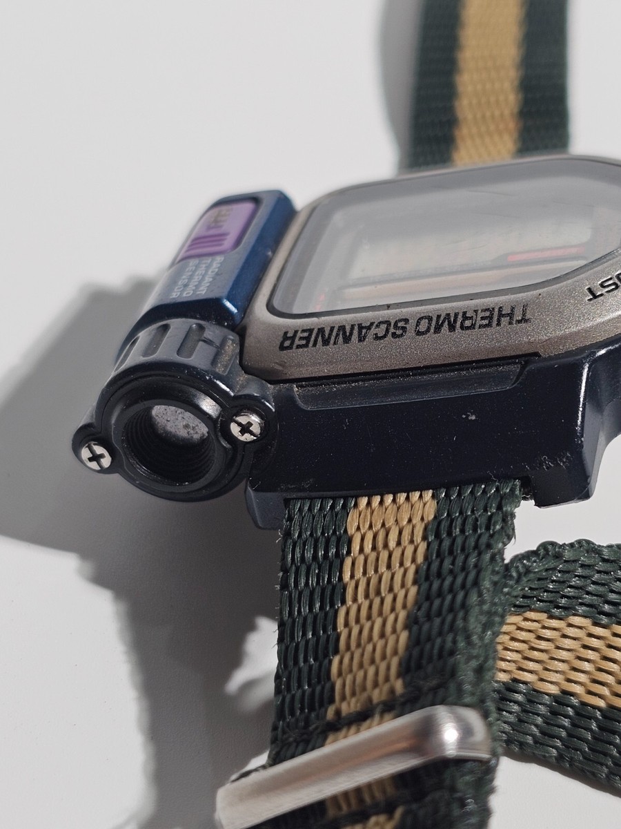 【稼働)】CASIO THERMO SCANNER 腕時計　DPX-300 Rare Vintage CASIO DPX-300 Japan Digital Men's Watch | eBay