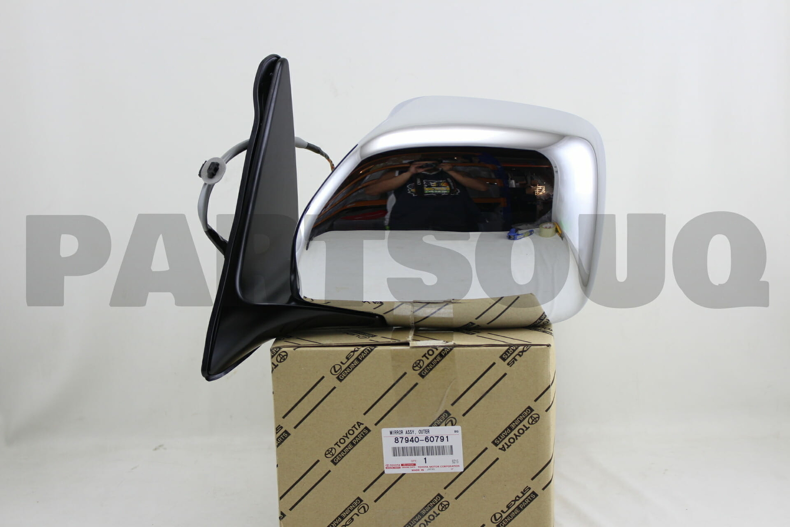 8794060791 Genuine Toyota MIRROR ASSY, OUTER REAR VIEW, LH 87940  
