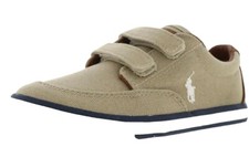 Polo Ralph Lauren Boys Layton Gray Casual and Fashion Sneakers Shoes