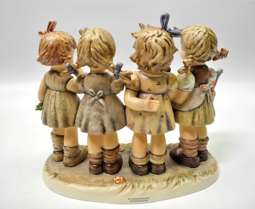 Goebel Hummel WE WISH YOU THE VERY BEST Century Collection Figurine #600 COA - Picture 4 of 9