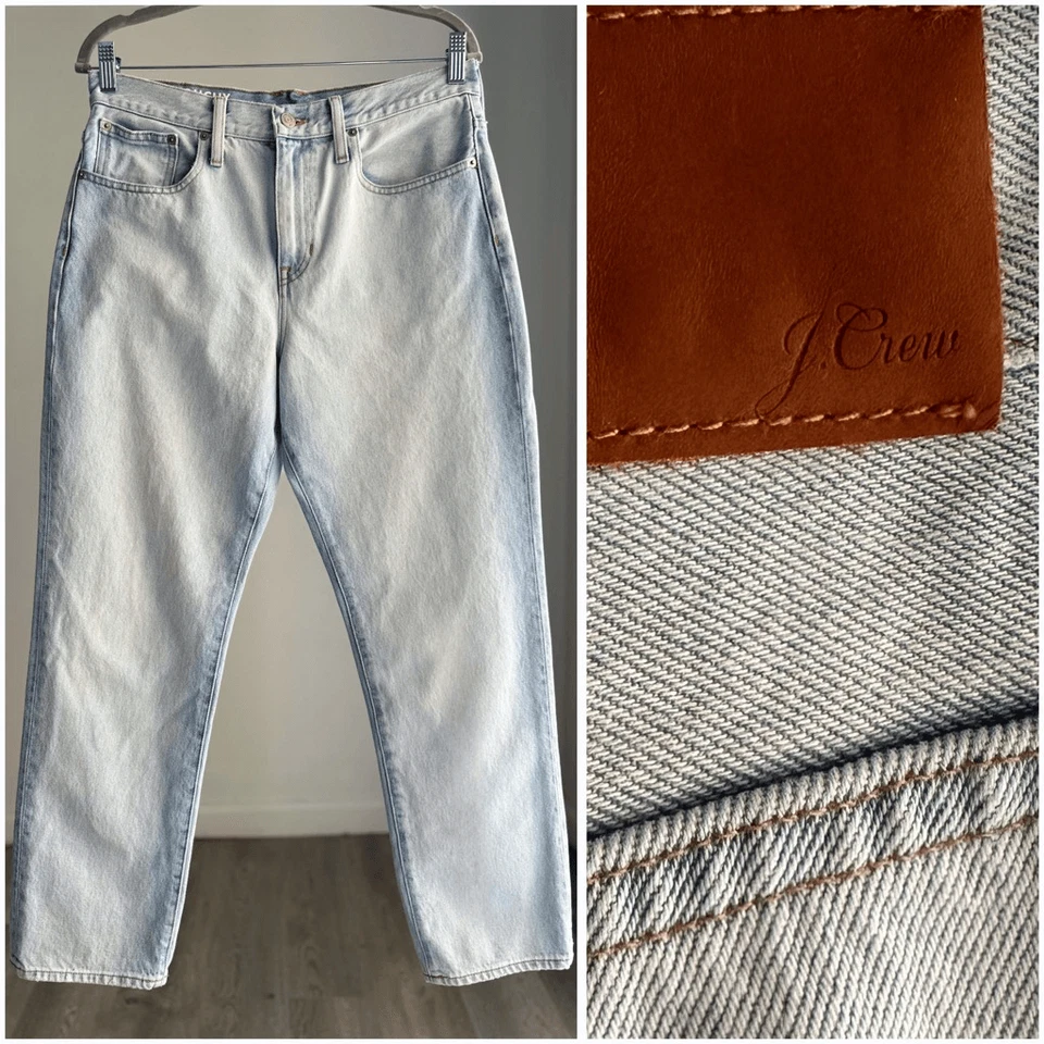 J. Jeans Crew Slouchy boyfriend em lavagem Waterside - Imagem 4 de 4