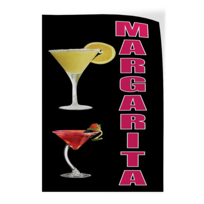 Door Decals Vertical Vinyl Stickers Multiple Sizes Margarita Industrial Vinyl