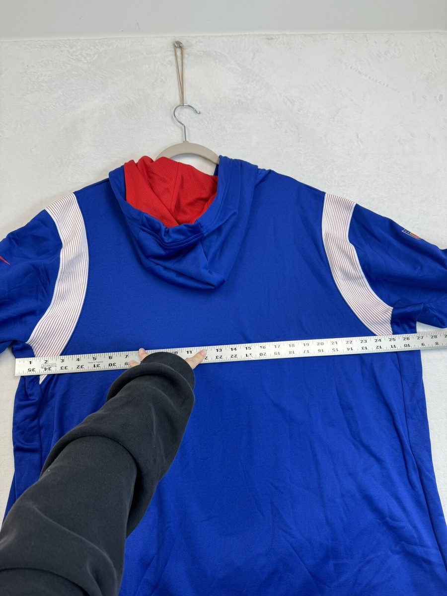 Men's Nike Royal Buffalo Bills Sideline Athletic Stack