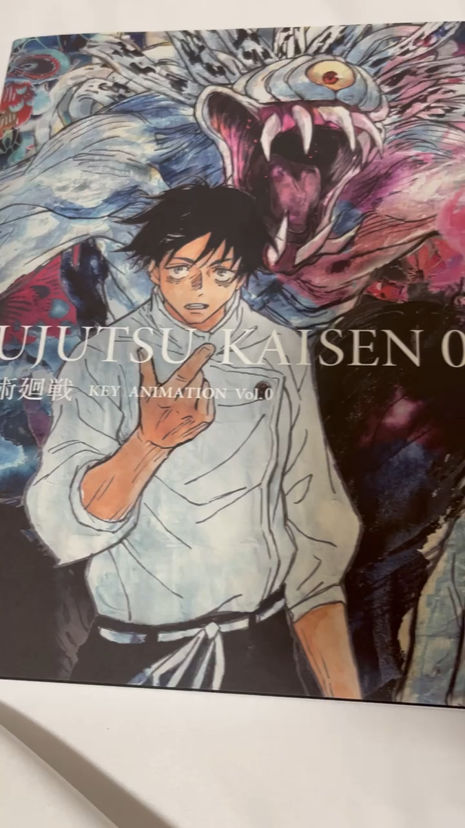呪術廻戦 原画集 KEY ANIMATION vol.0 vol.1 vol.2 Jujutsu Kaisen Key Animation Limited Art Book Vol.0 & 1 & 2 Set