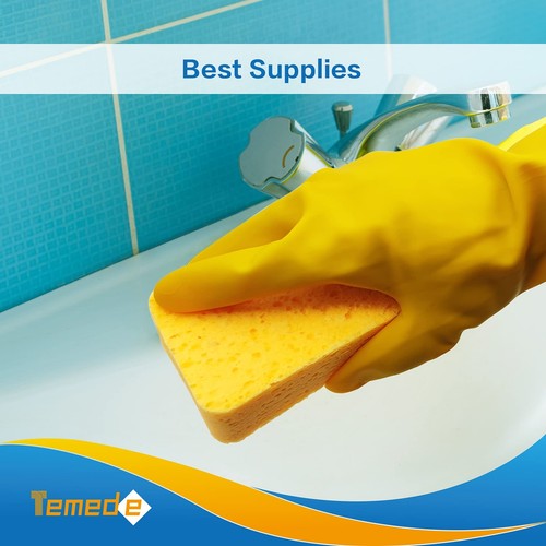 	Temede Large Cellulose Kitchen Sponges Heavy Duty 5pcs	 - Picture 7 of 7