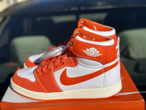 Jordan 1 Retro Ajko Rush Orange Size 10.5 Men New 