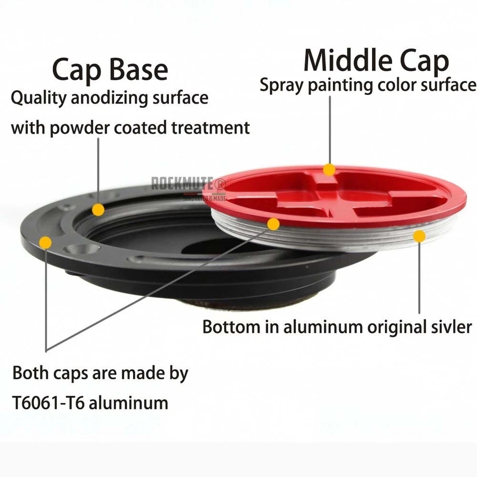 Tampa do tanque de combustível sem chave reabastecimento abertura rápida para YAMAHA FZ1 FZ03 FZ6R - Imagem 3 de 4