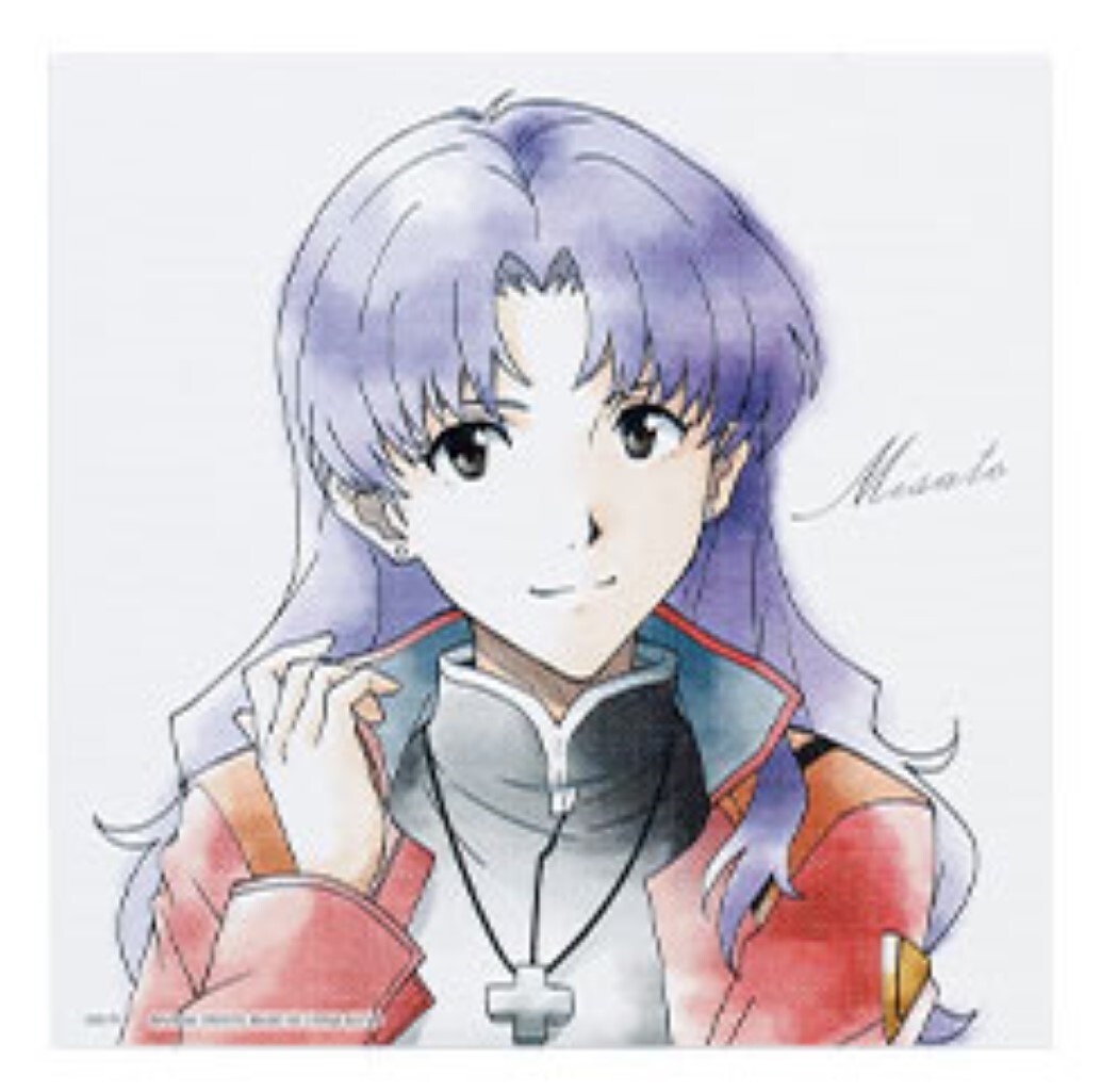 EVANGELION Illustration Canvas Board IKSS#1 Misato BANDAI