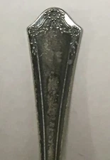 Flower Flowers Fork Oneida Community Par Plate Vintage Collectible