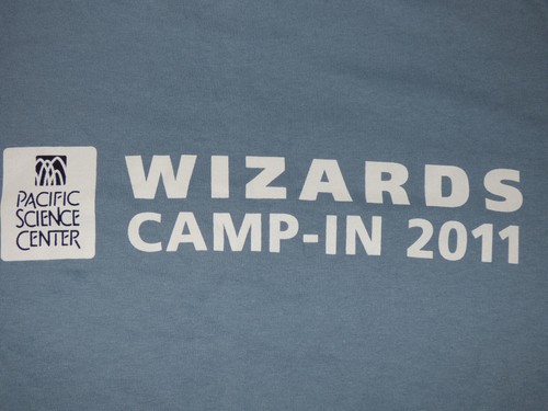 Pacific Science Center - Camp-In 2011 - Wizards T-Shirt - YM - Picture 5 of 5