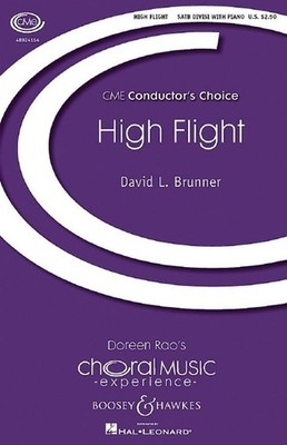 High Flight Choral score mixed choir (SATB divisi) and piano Brunner Boosey & Ha