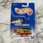 Vintage 1991 Mattel Hot Wheels Propper Chopper Rescue Helicopter