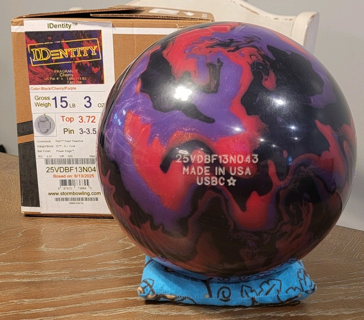 NEW* 15lb Storm IDentity B/C/P Bowling Ball | eBay