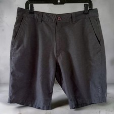 O'Neill Hybrid Walkshorts Mens Size 33 Slate Gray Quick Dry Stretch Shorts 9"