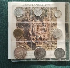 San Marino Serie Divisionali Annuali in Lire 1974 Unc.