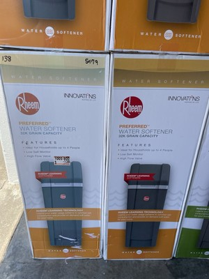 #ad #ad Rheem Preferred 32000 Grain Water Softener Grays RHS32 Technology Indoor $355.00