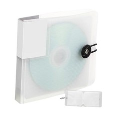 12 Capacity Cd Dvd Storage Case with Hanging Rope Portable Disc Organizer for