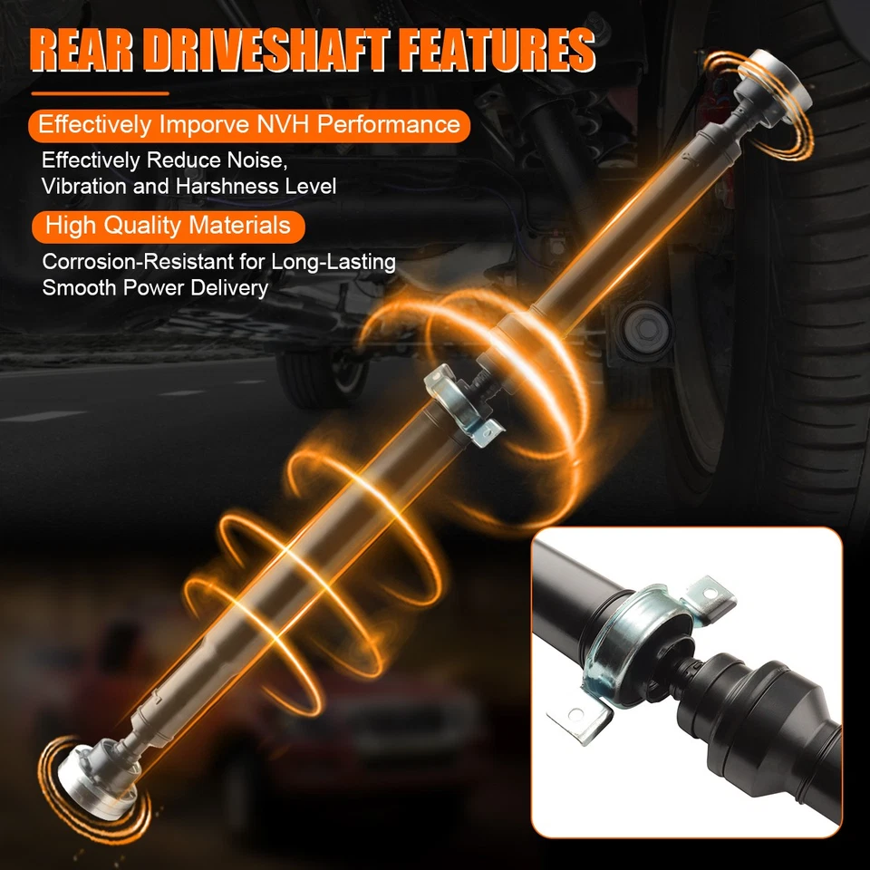 Rear Driveshaft Prop Shaft for 2011 2012 2013 Jeep Grand Cherokee WK2 5.7L Foto 3 de 4