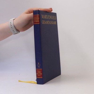 Marx/Engels Gesamtausgabe II/3.1  |  Friedrich Engels