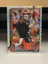 2025 TOPPS CHROME JOE BURROW #61 X-FRACTOR 