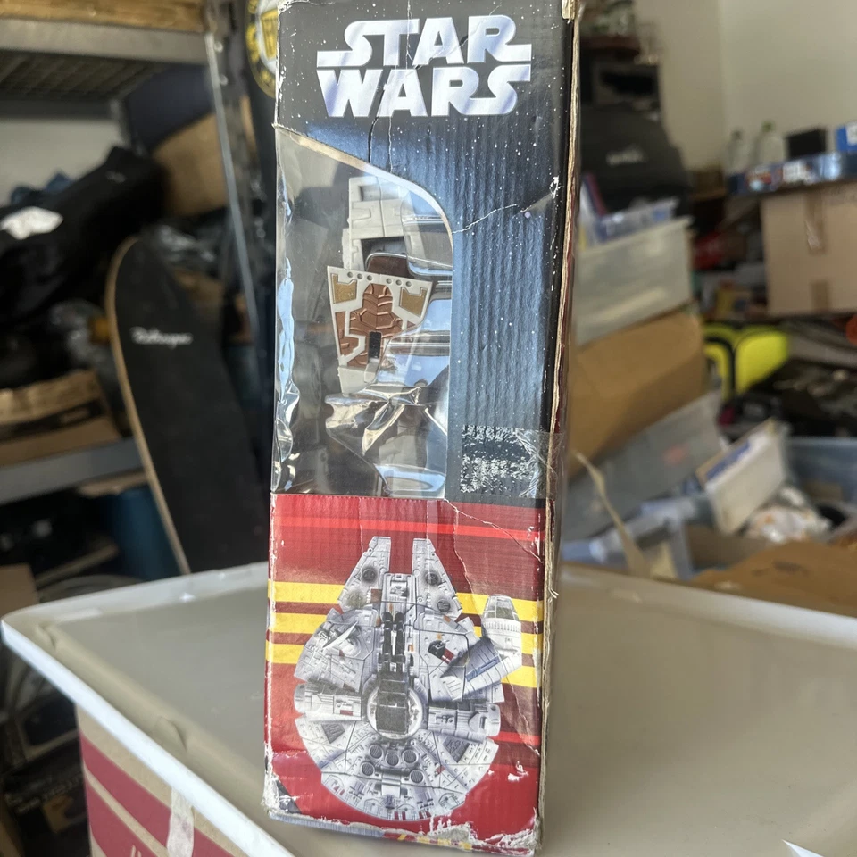 Star Wars Transformers Millenium Falcon Han solo + Chewbacca 2006 conjunto raro sin usar, en caja Foto 2 de 4