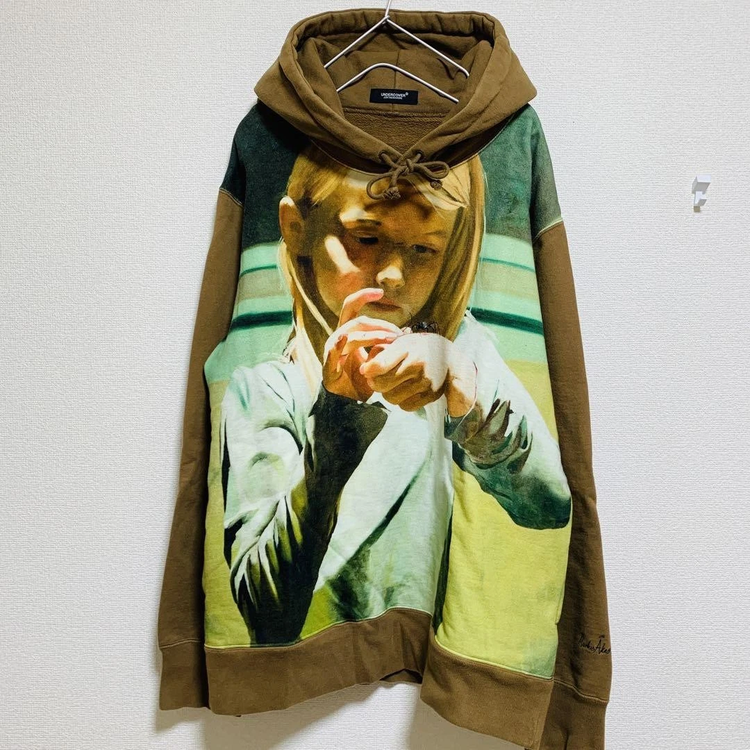Felpa con cappuccio extra limitata Undercover Extreme Art doppio nome taglia rara esaurita
