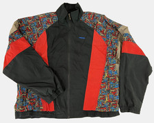 Men's Vintage 90s HEAD Full Zip Track Jacket Windbreaker Color Block Sz XL