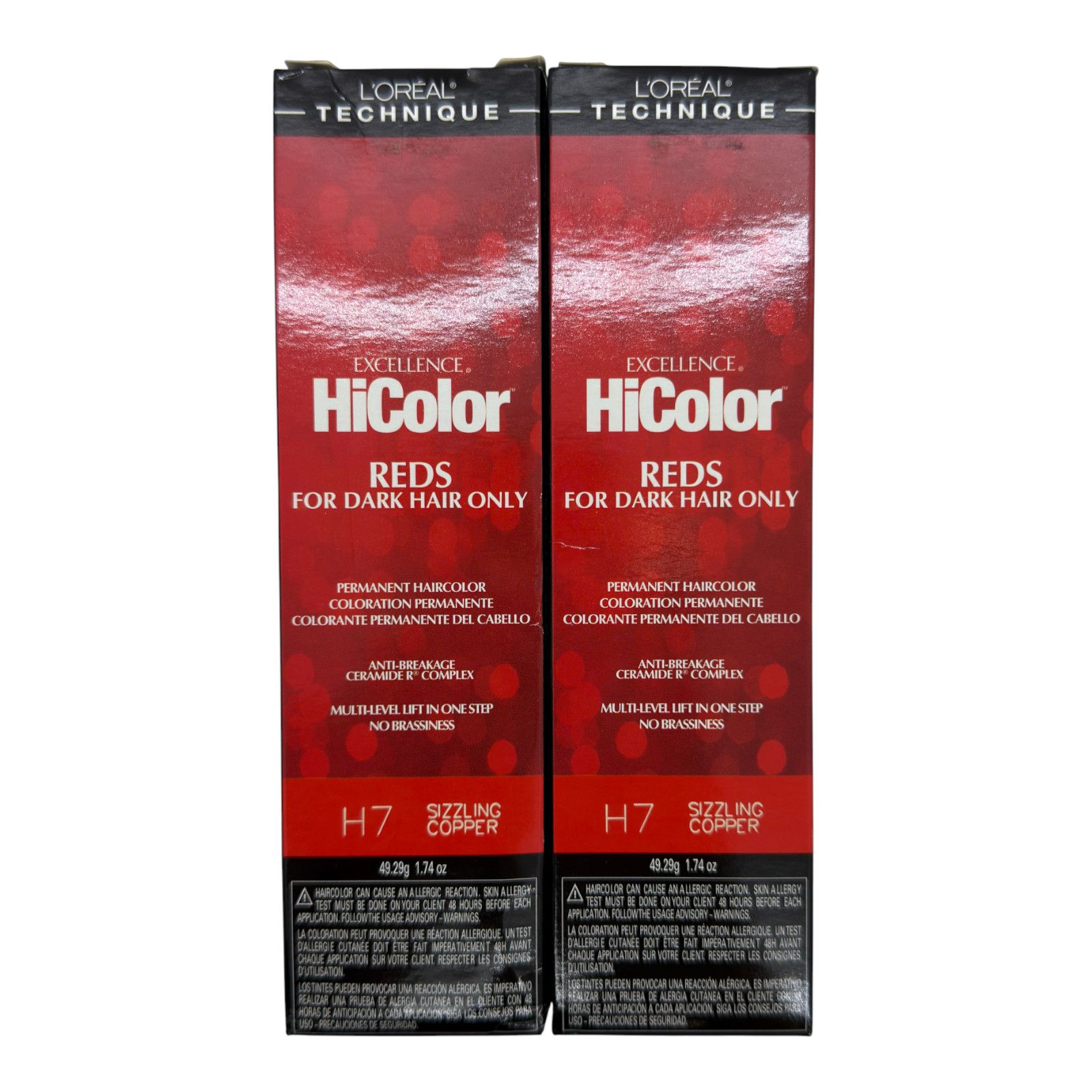 Sizzling copper Permanent Hair Color 1.74 oz (2‑pack)