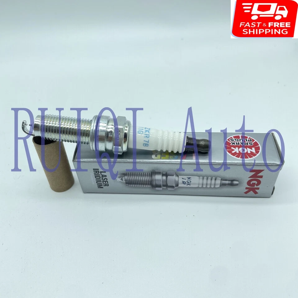 Set of 6 NGK 95350 Laser Iridium Spark Plugs DILZKR7B11G for HONDA PASSPORT 3.5L - Image 4 of 4
