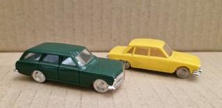 1960s Minix Hornby Triang Vauxhall Cresta Pb Estate Car plus a Triumph 2000