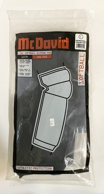 McDavid 647R Long Softball Baseball Sliding Leg Pad Black