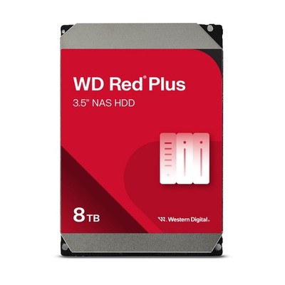 WD RED PLUS 8TB 256MB CACHE